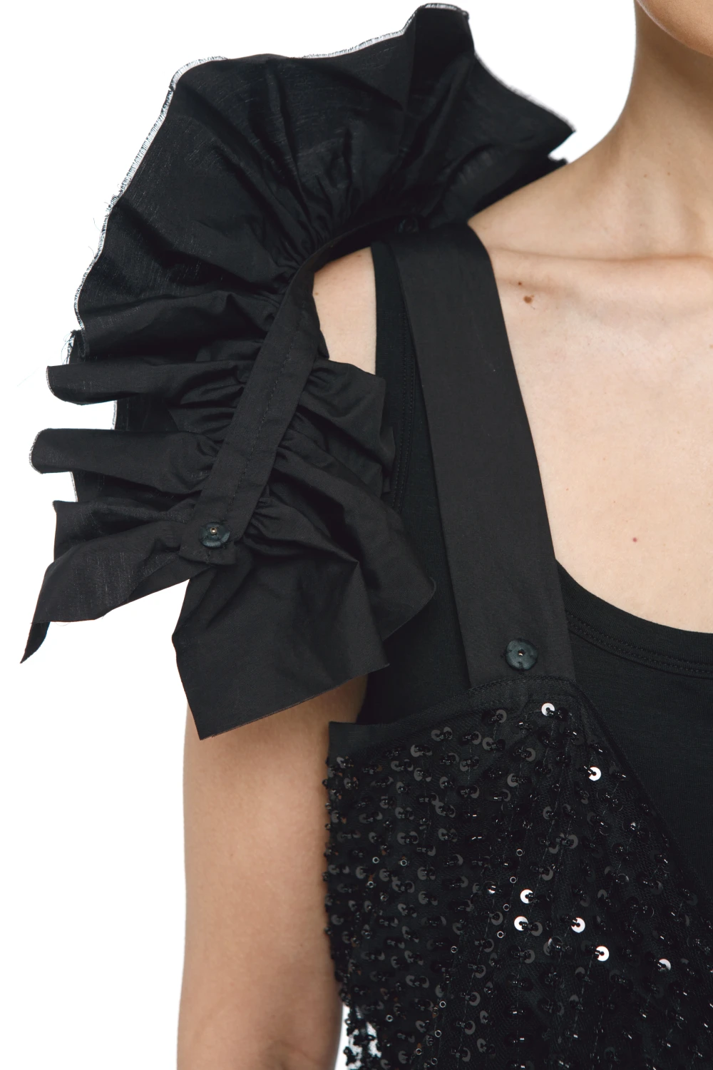 Платье See Through. (Цвет Чёрный, Размер S-M, Состав 100% полиэстер)