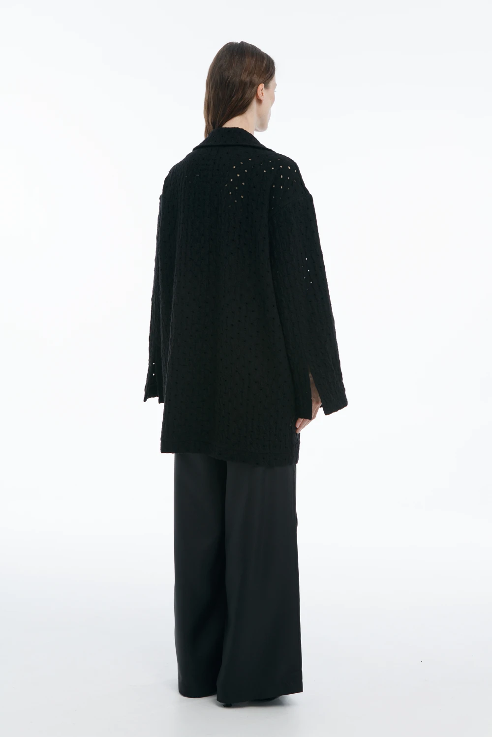 Жакет Cedar (Цвет Чёрный, Размер S-M, Состав 100% шерсть)