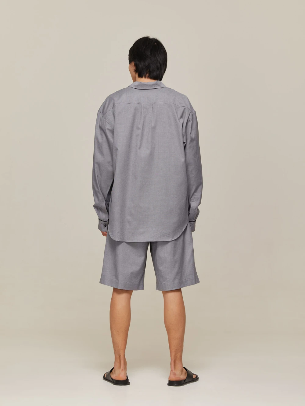 Пижама мужская Aries (Цвет Чёрно-белый в клетку, Размер L, Состав 100% хлопок)