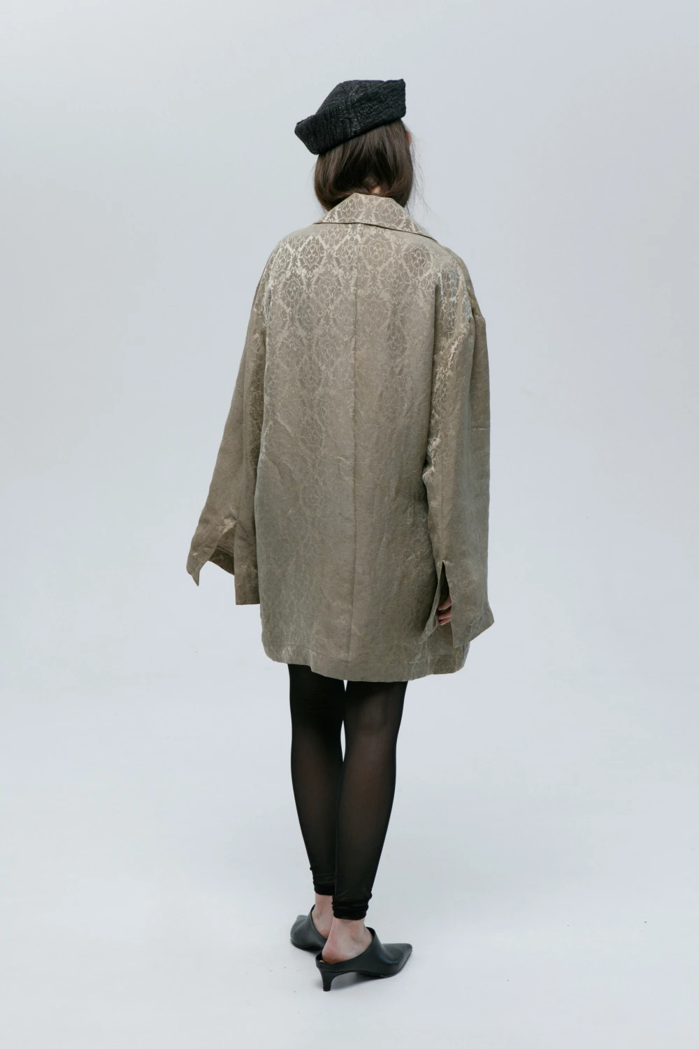 Пиджак Titled (Цвет Золотой, Размер S-M, Состав 40% Лён, 30% Полиэстер, 20% Шёлк, 10% Хлопок)