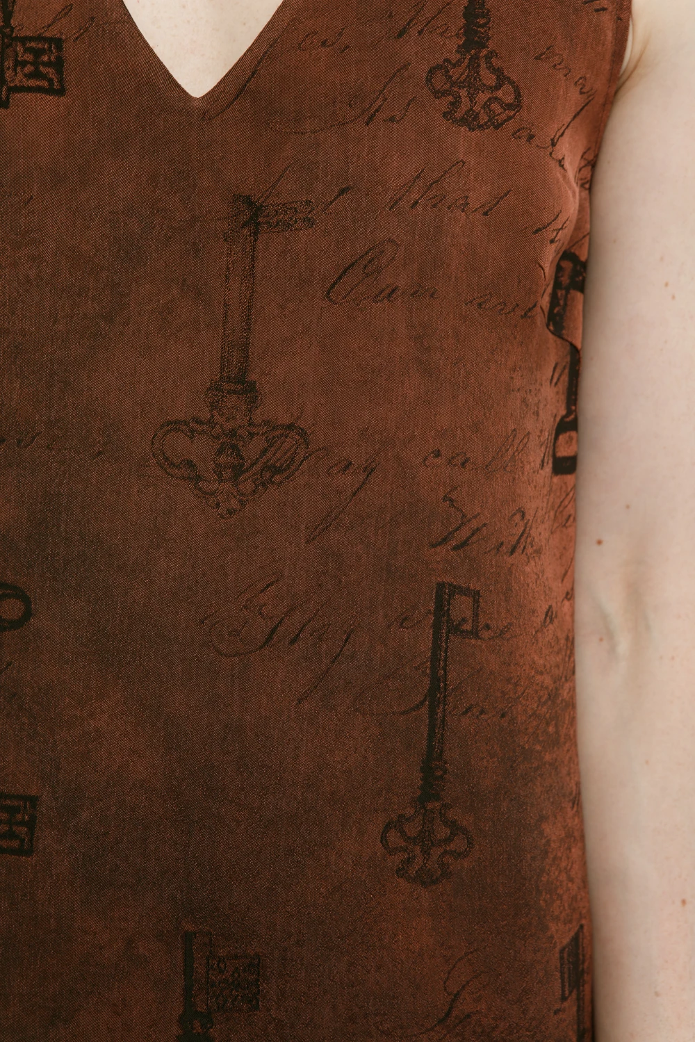 Платье Aspen (Цвет Медно-бронзовый, Размер 44/S, Состав 100% Вискоза)