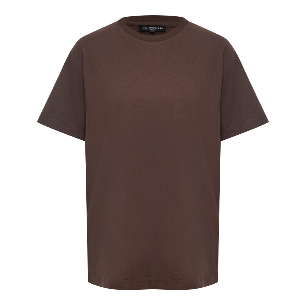 Футболка Baisy (Цвет Коричневый, Размер S, Состав 100% хлопок)