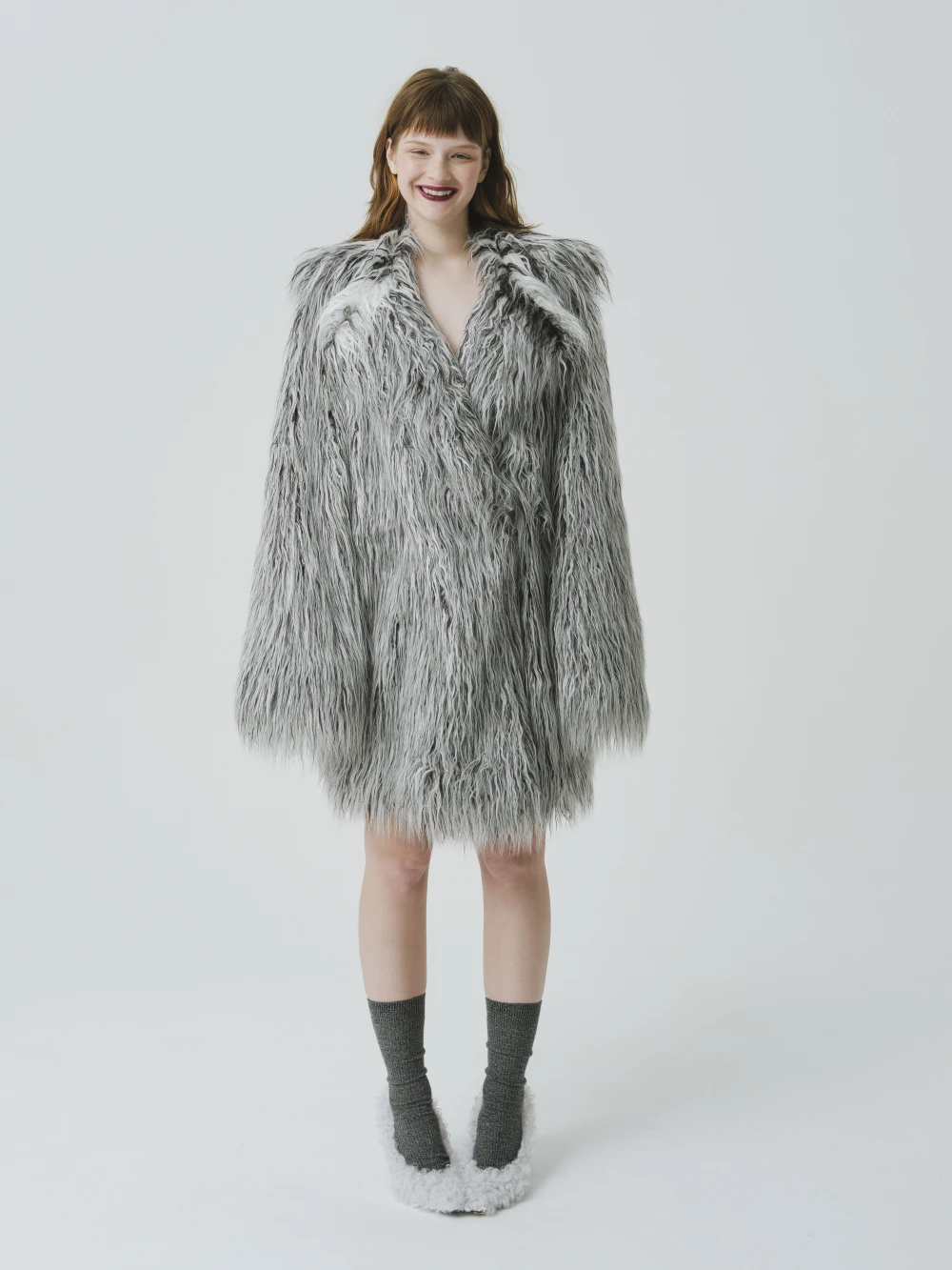 Шуба Harmonic ( Цвет Чёрно-белый )