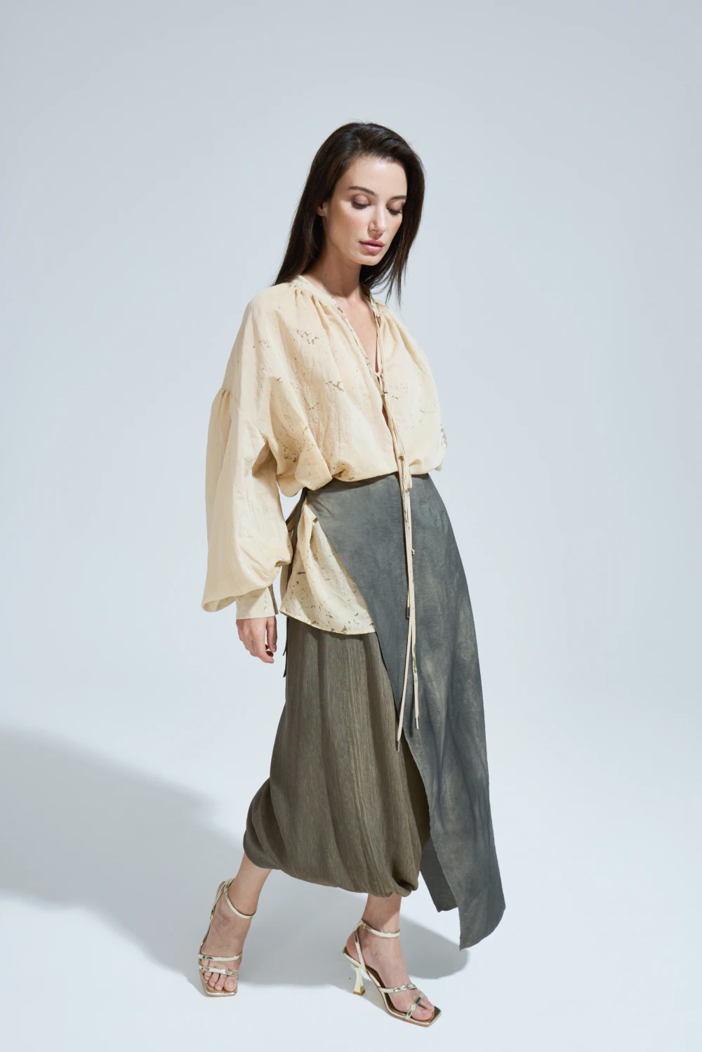 Юбка Swan ( Цвет Болотный )