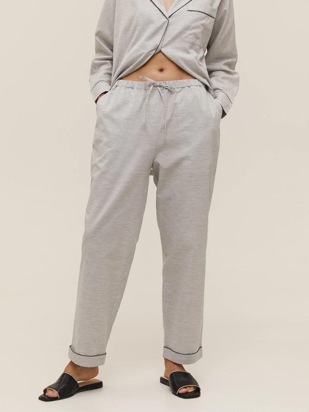 Костюм Aysha (Цвет Серый, Размер S, Состав 100% хлопок)