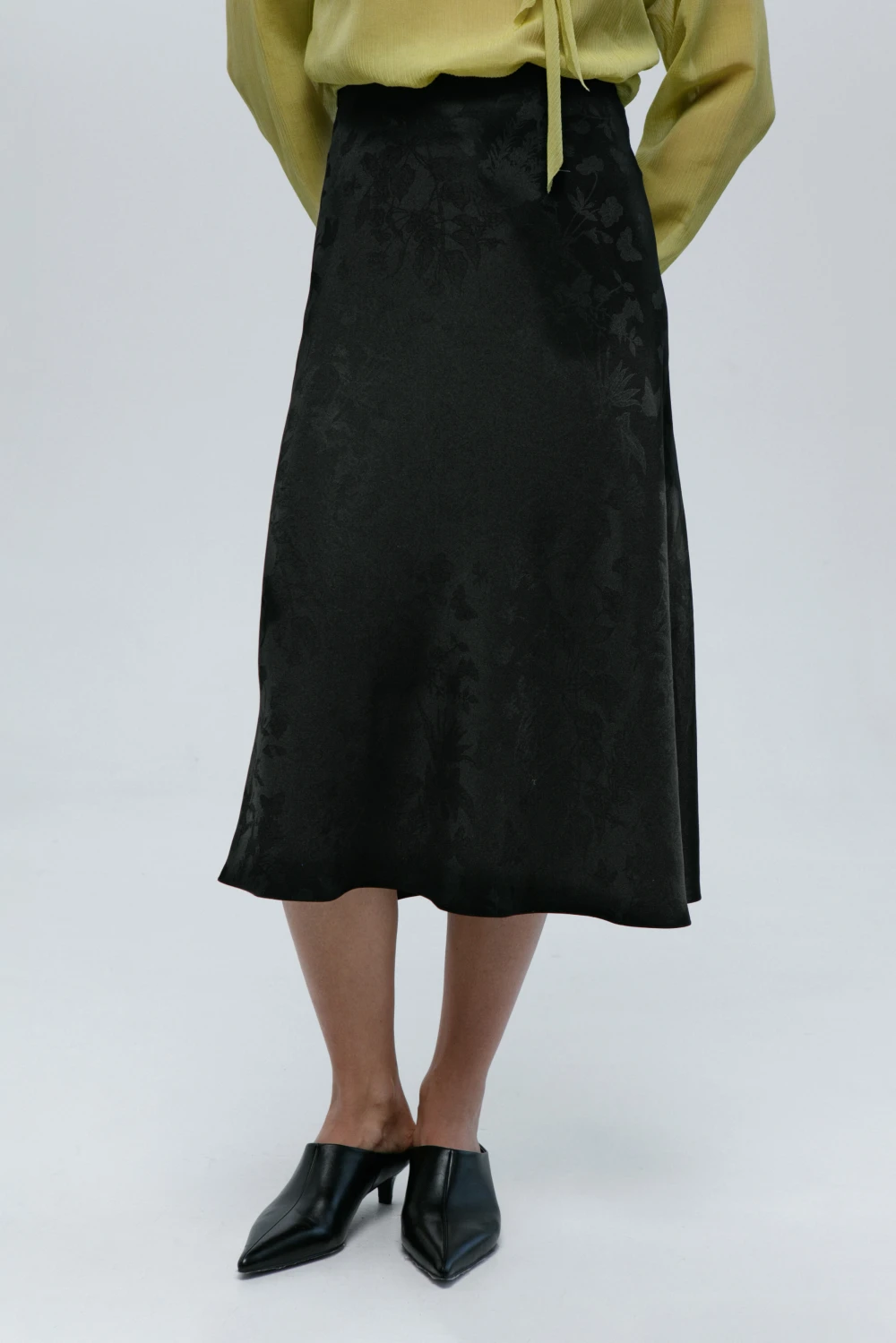 Юбка Andra (Цвет Чёрный, Размер 44/S, Состав 100% Ацетат)