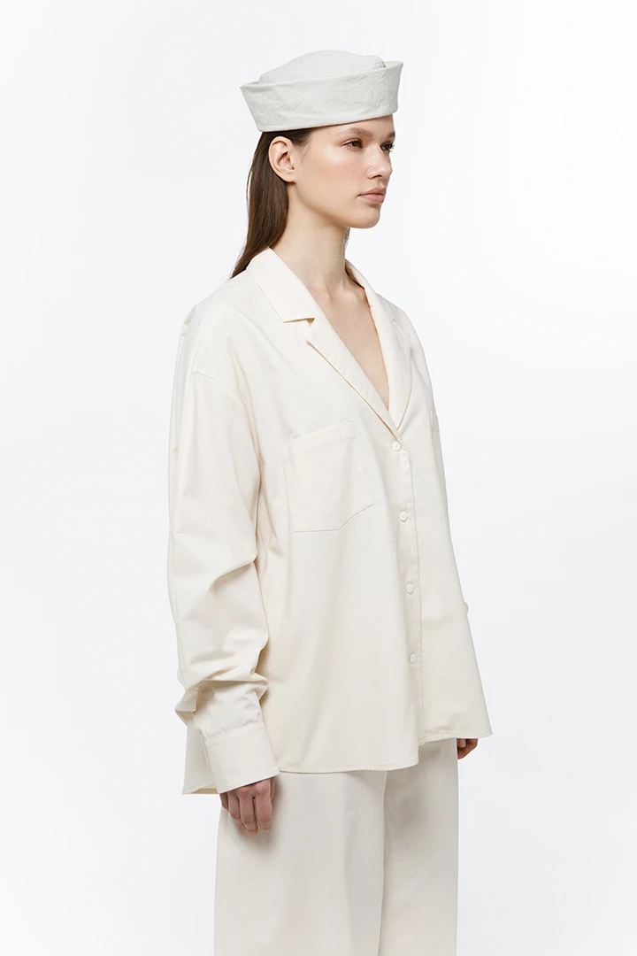 Костюм Science (Цвет Молочный, Размер 44/S, Состав 100% хлопок)