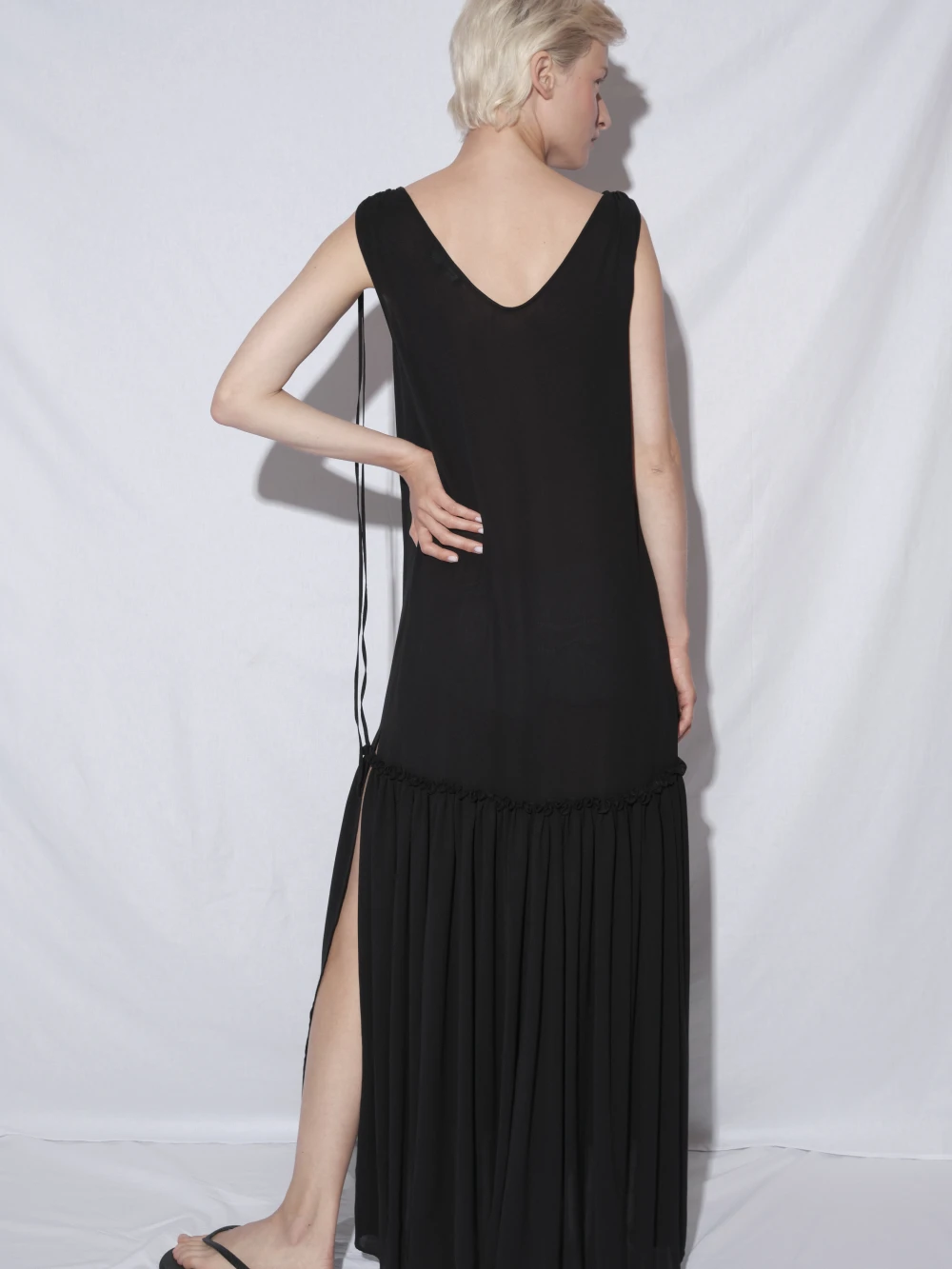 Платье Vanlie (Цвет Чёрный, Размер S, Состав 100% вискоза)