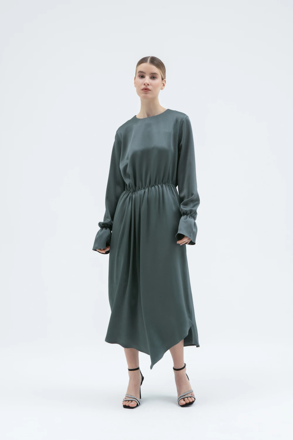 Платье Balla ( Цвет Серо-зелёный )