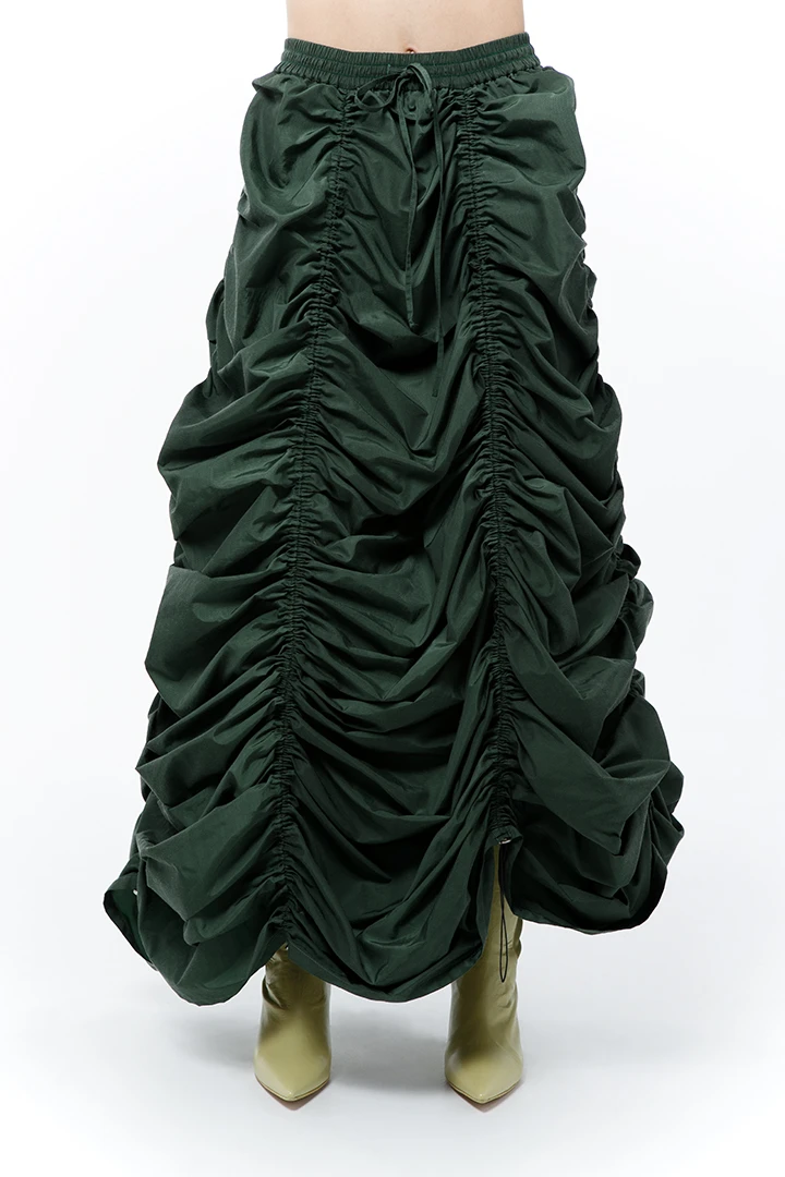 Юбка Muse (Цвет Зелёный, Размер 44/S, Состав 47% Вискоза , 23% Полиэстер ,30% Ацетат)