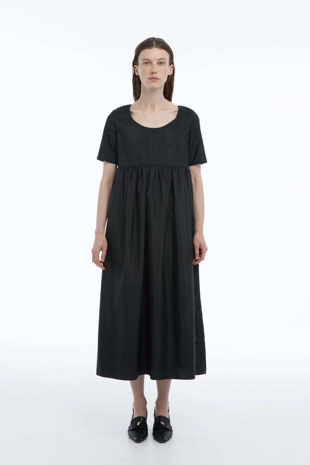 Платье Palm (Цвет Чёрный, Размер 44/S, Состав 78% Шерсть, 20% Вискоза, 2% Эластан)