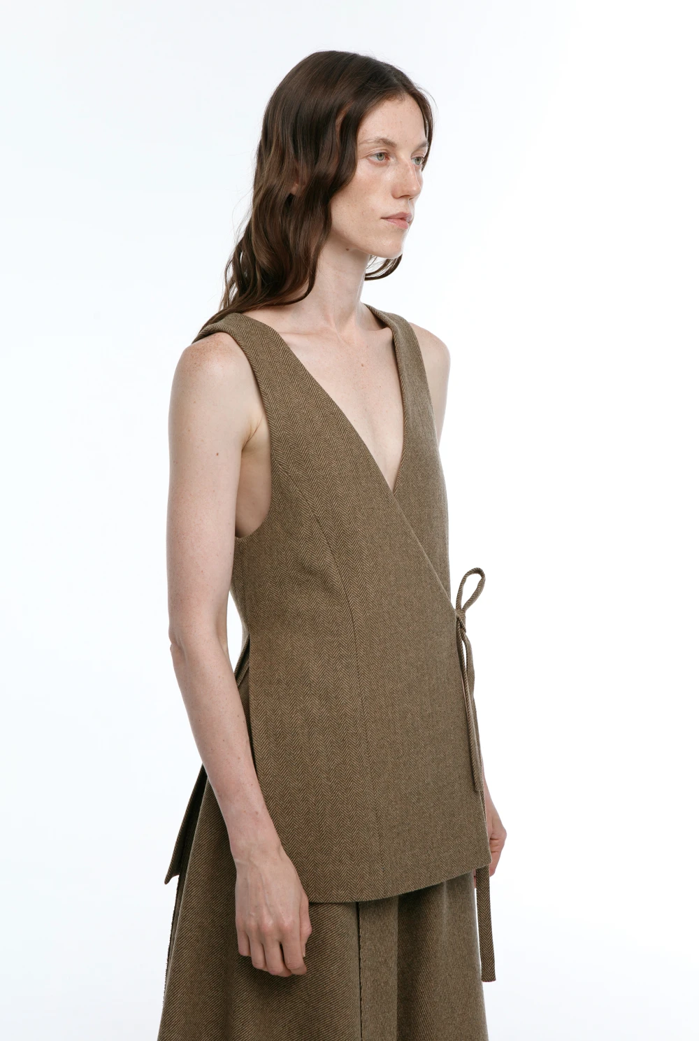 Жилет Class ( Цвет Коричневый )