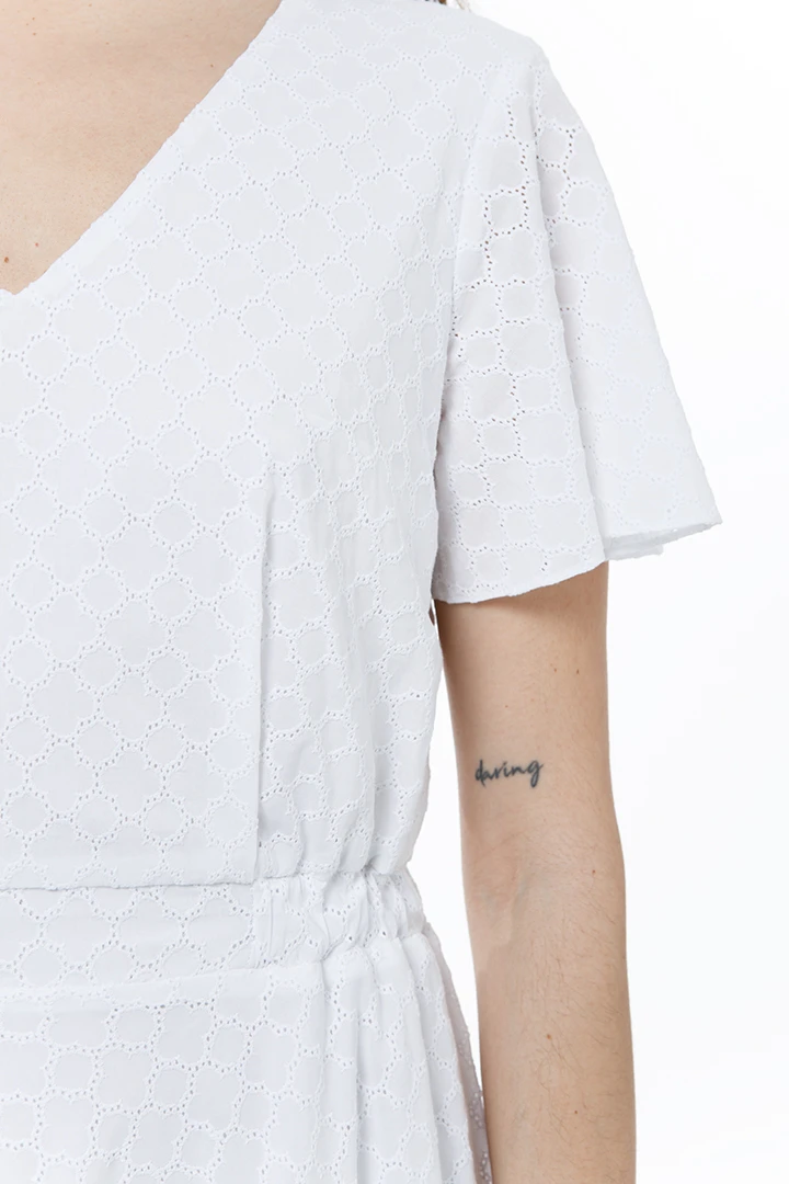 Платье Nymph (Цвет Белый, Размер 44/S, Состав 100% хлопок)