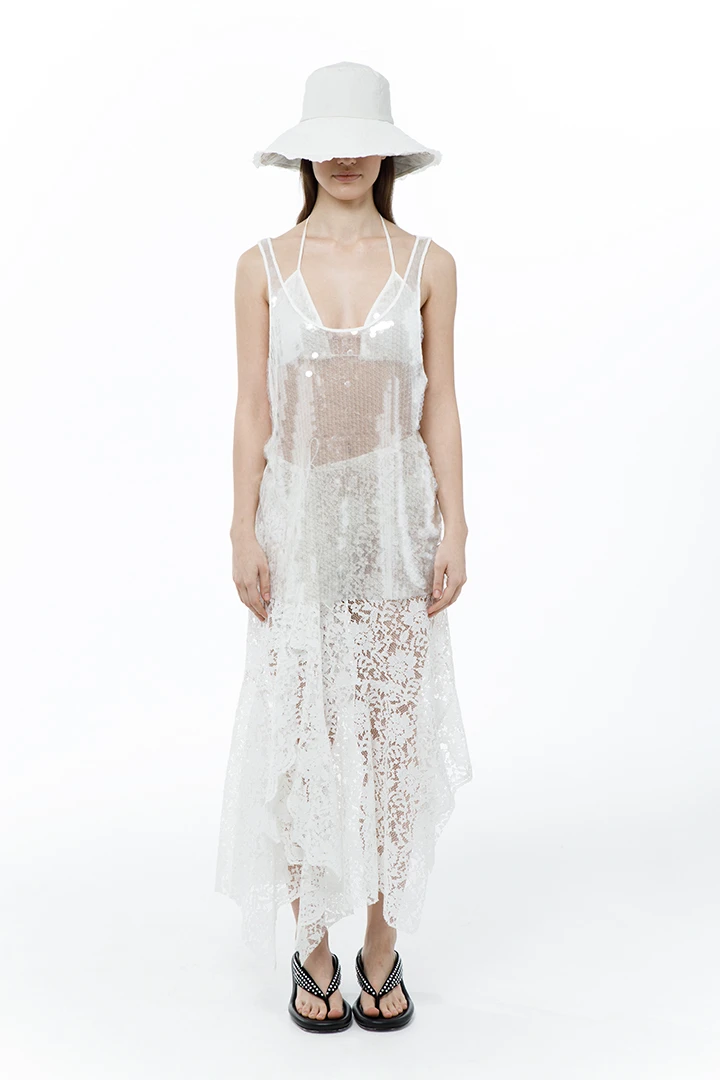 Лиф Cover (Цвет Белый, Размер 44/S, Состав 70% хлопок, 30% Лён)