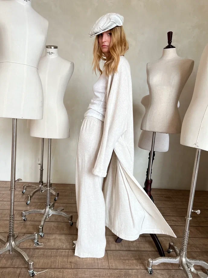 Накидка Linen ( Цвет Натуральный )