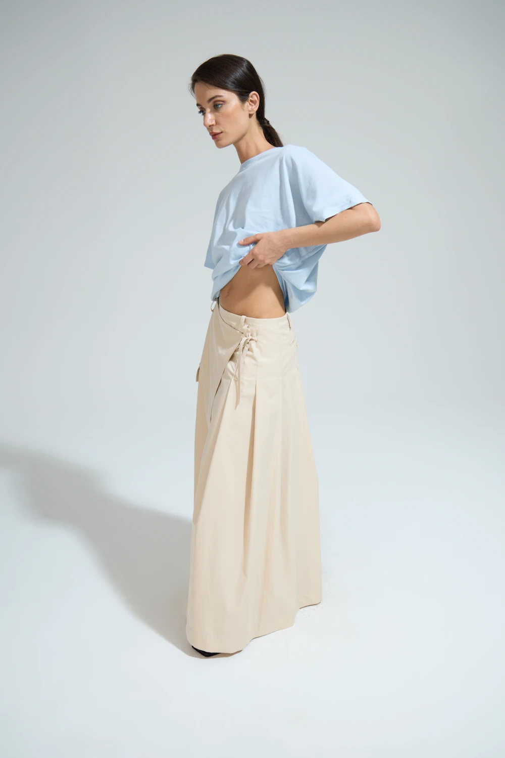 Юбка Resse Long ( Цвет Бежевый )