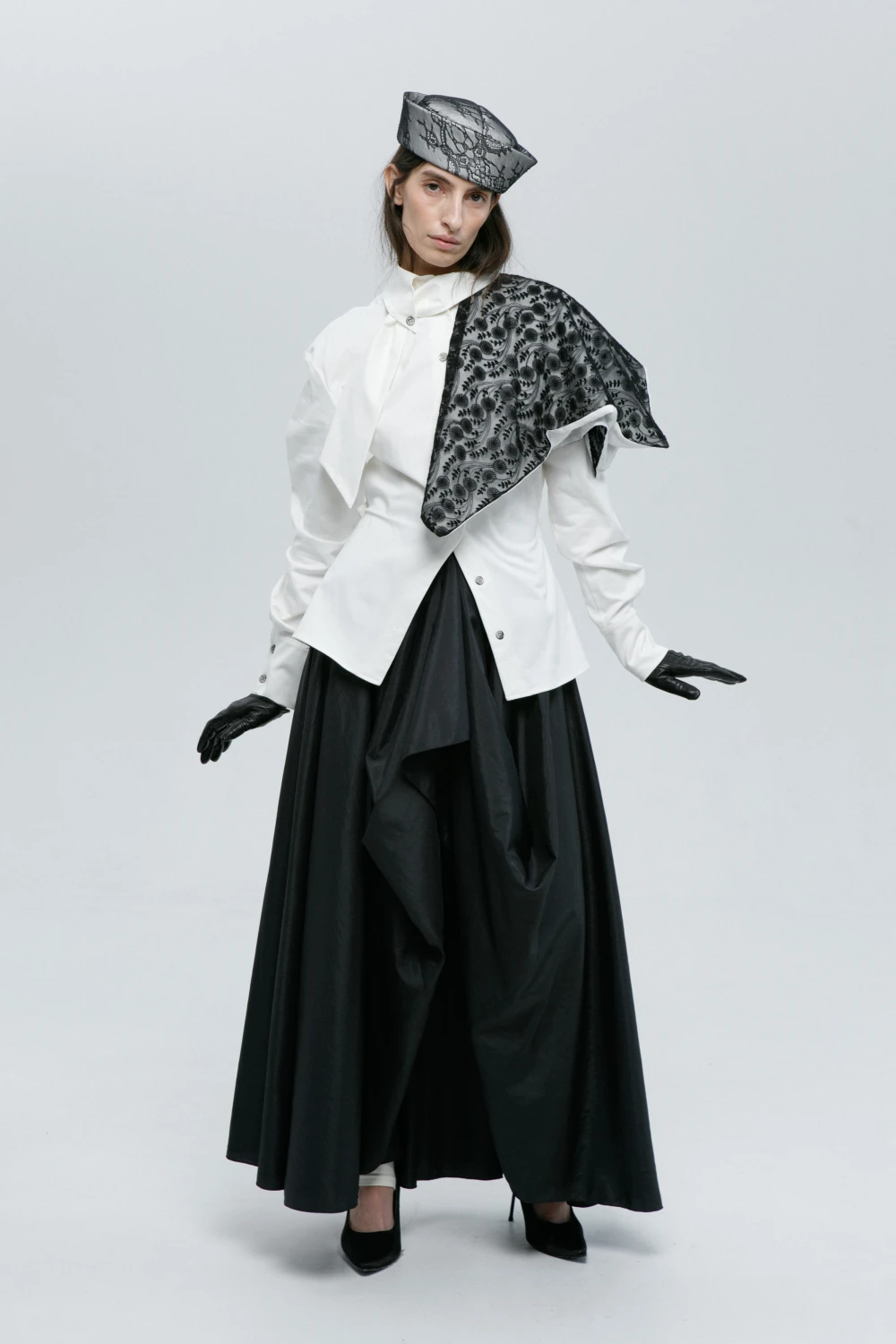 Рубашка Vran (Цвет Молочный, Размер 44/S, Состав 100% Хлопок)