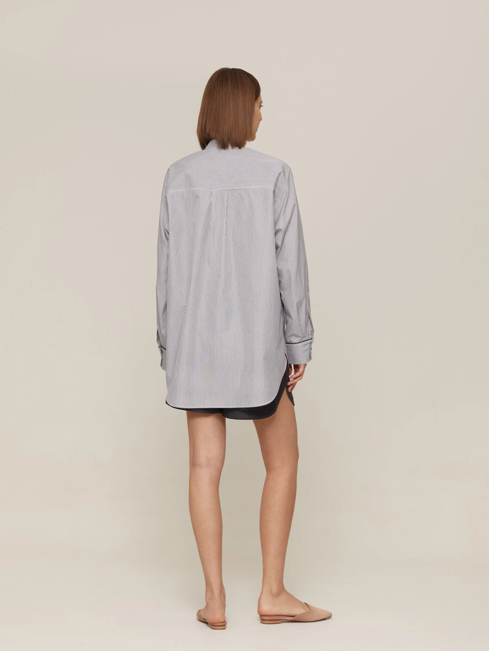 Костюм Atra (Цвет Чёрно-белый в полоску/серый, Размер S, Состав 100% хлопок)