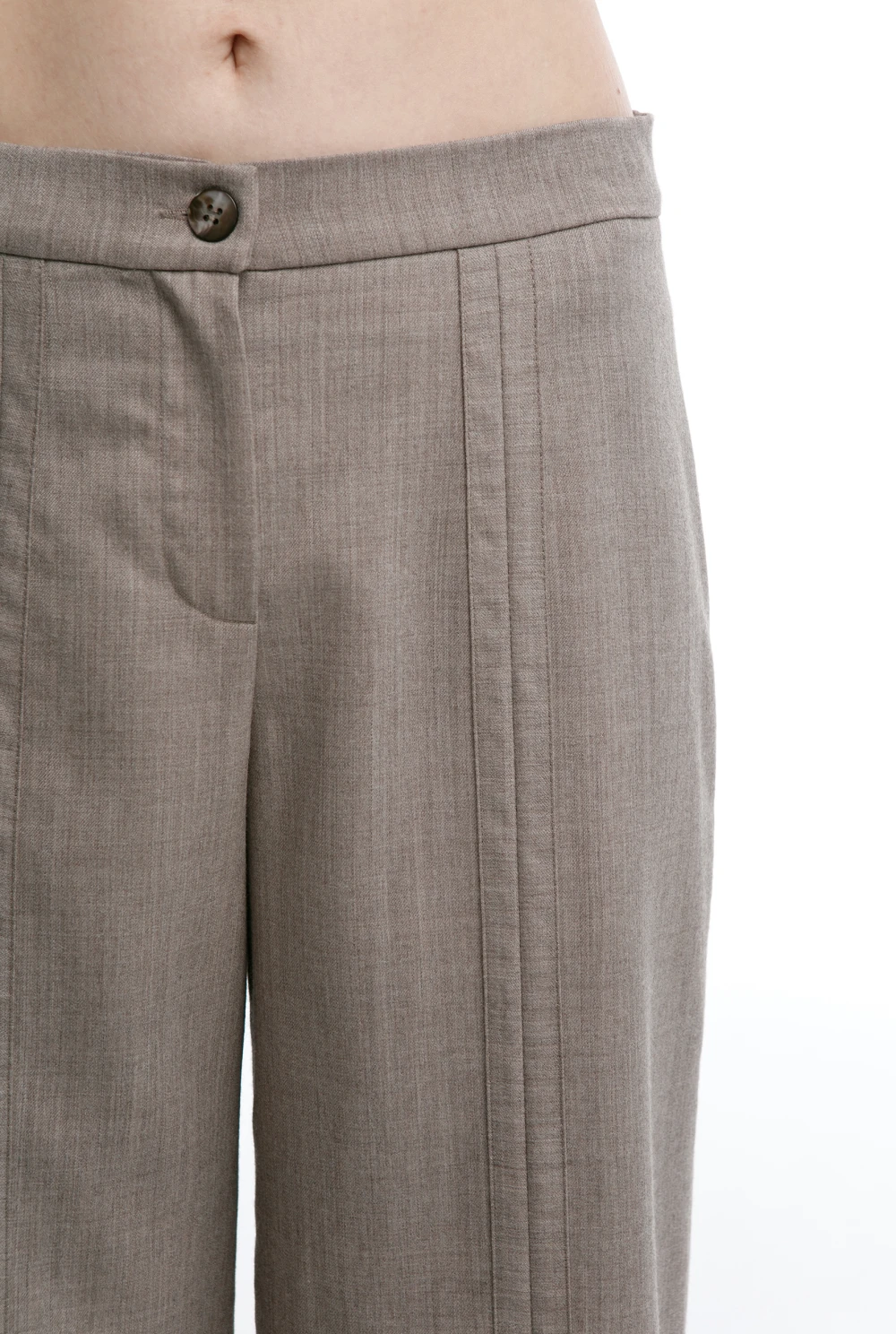 Брюки Medieval (Цвет Бежевый, Размер 44/S, Состав 100% шерсть)