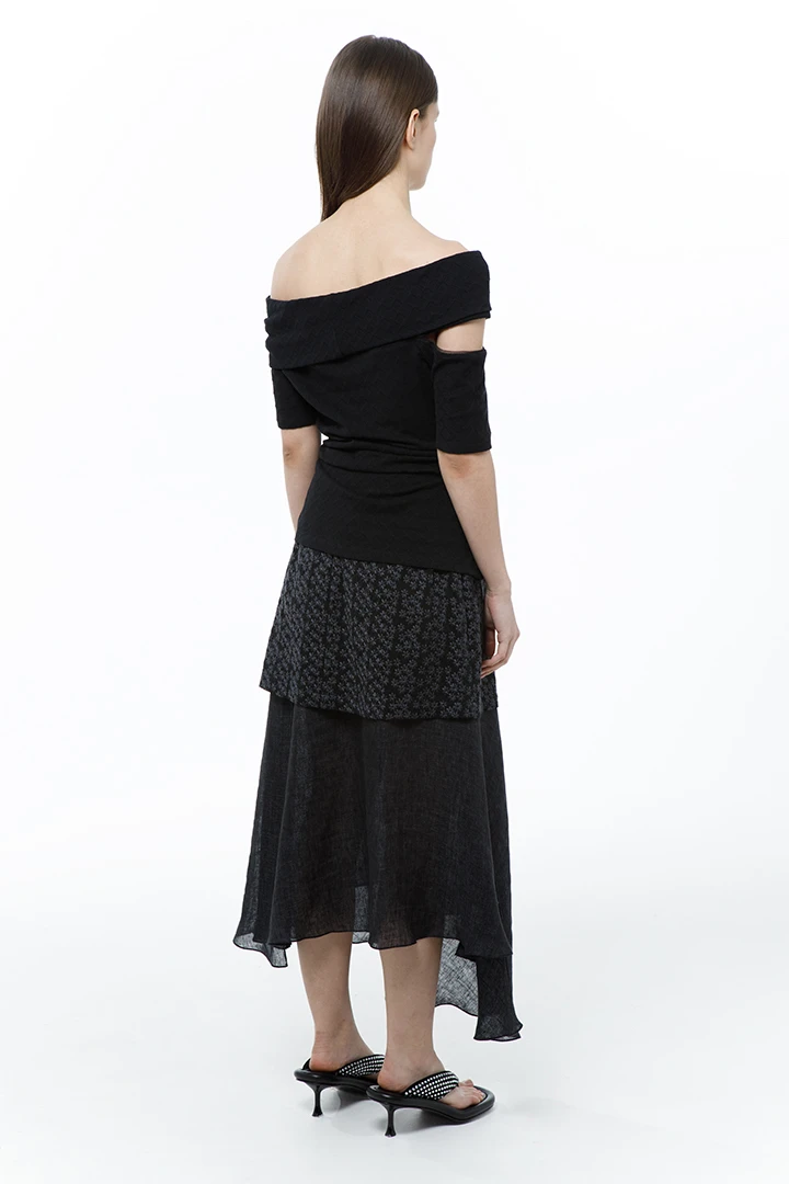 Топ Renaissance (Цвет Чёрный, Размер 44/S, Состав 100% хлопок)