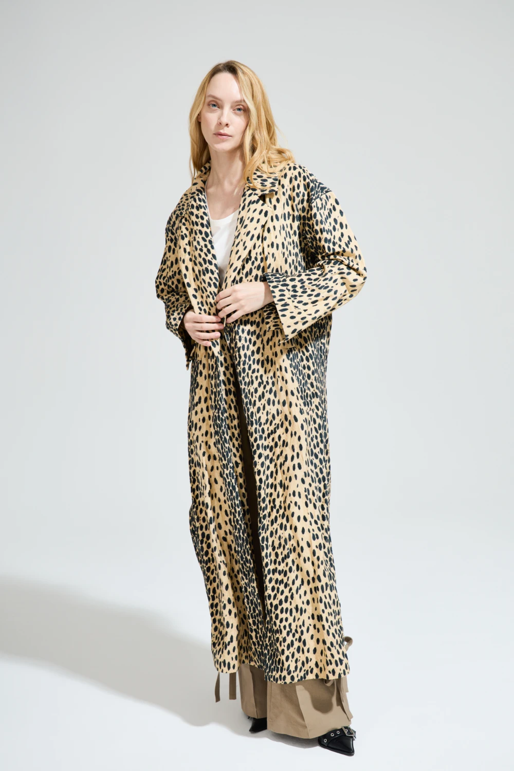 Пальто The Coat ( Цвет Леопардовый )