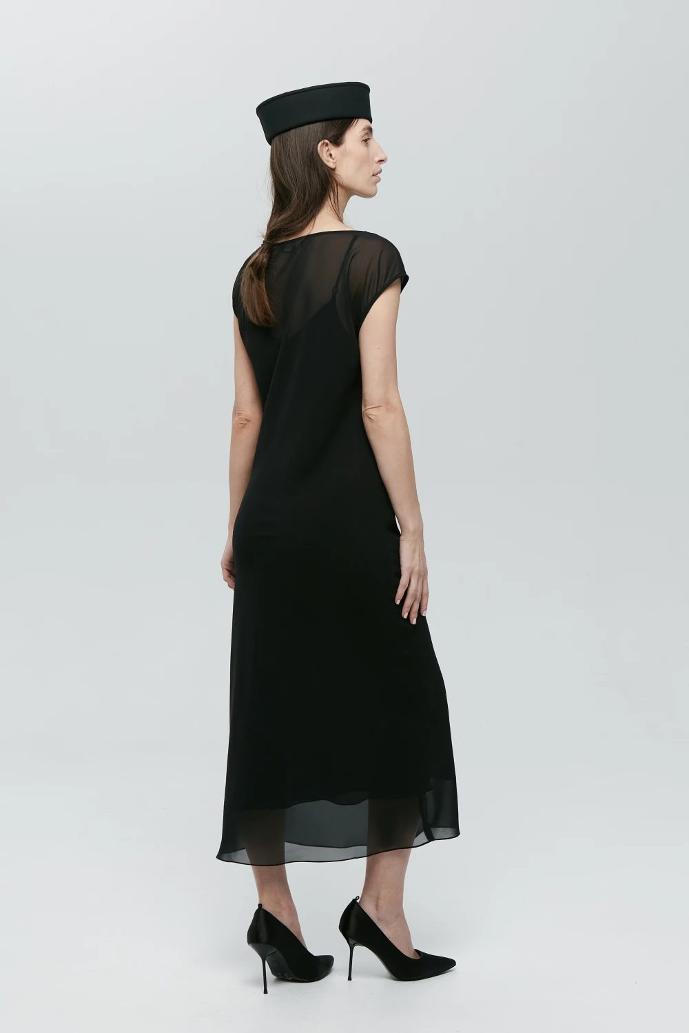 Платье Glafiria (Цвет Чёрный, Размер 44/S, Состав 100% полиэстер)