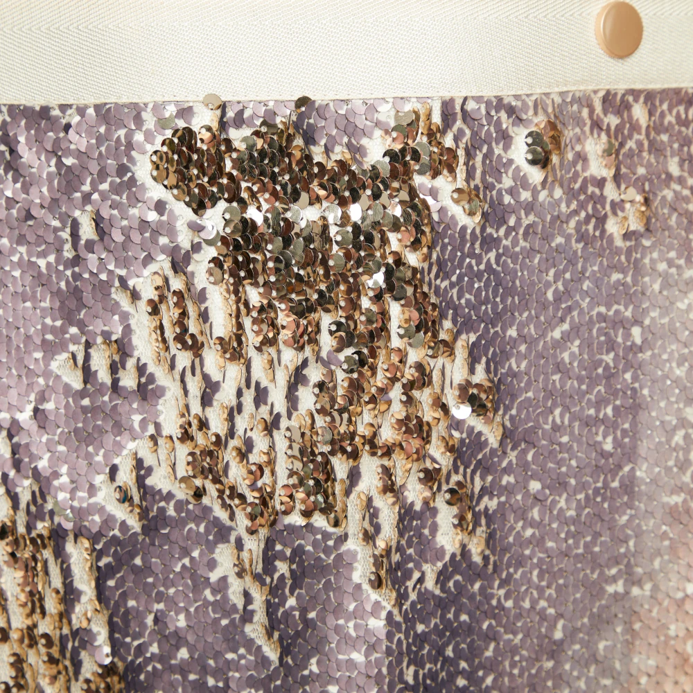 Юбка Winter Garden ( Цвет Фиолетовый с цветами )