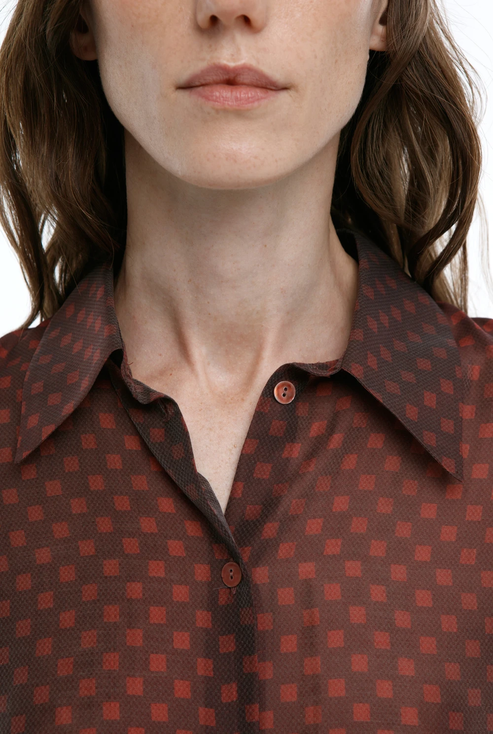 Блузка Pastoral  ( Цвет Красно-бордовый )