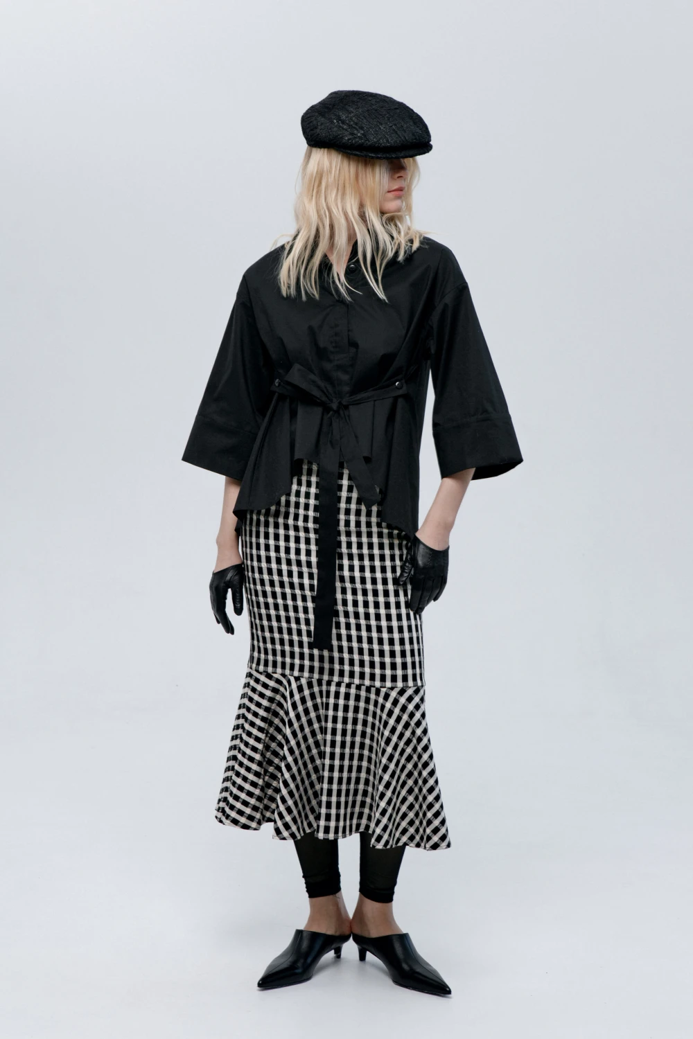 Блузка Kalina ( Цвет Чёрный )