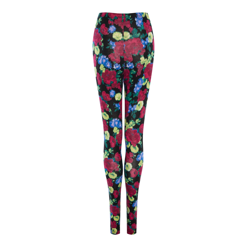 Леггинсы Granny №2 (Цвет Крупные розы, Размер 44/S, Состав 96% хлопок, 4% эластан)