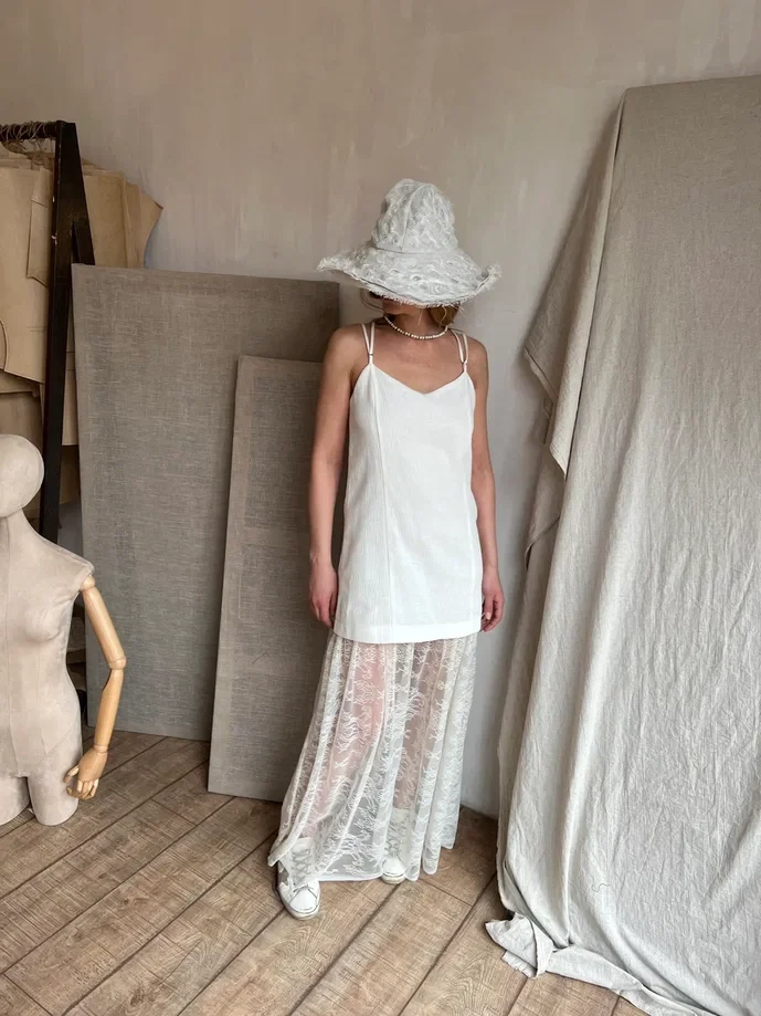 Платье August ( Цвет Натуральный )