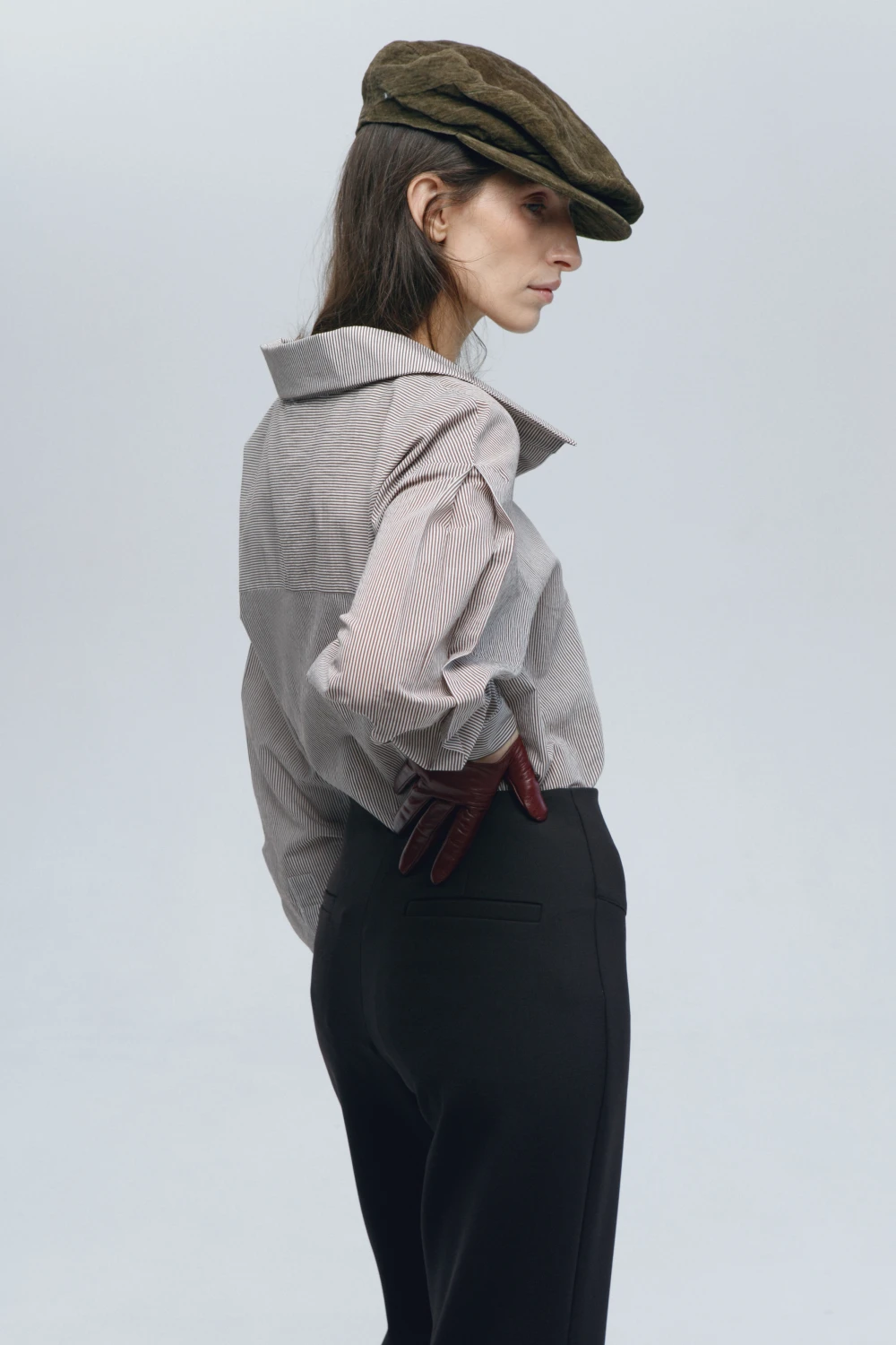 Брюки Bootcut (Цвет Горький шоколад, Размер 42/XS, Состав 64% Полиэстер, 27% Вискоза, 6% Хлопок, 3% Эластан)