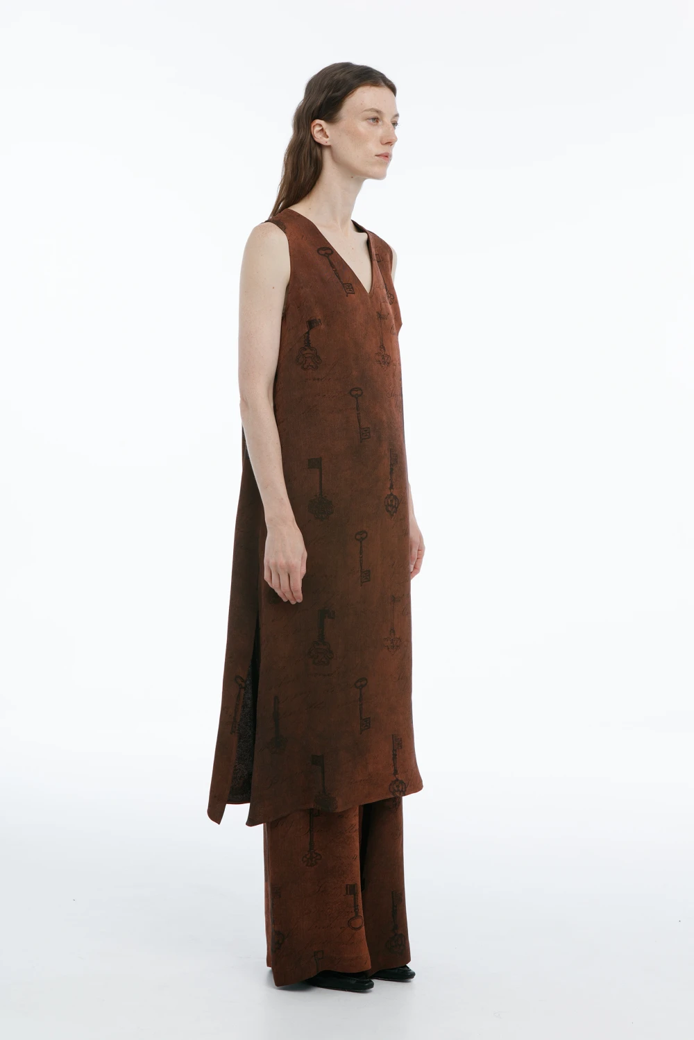 Платье Aspen (Цвет Медно-бронзовый, Размер 44/S, Состав 100% Вискоза)