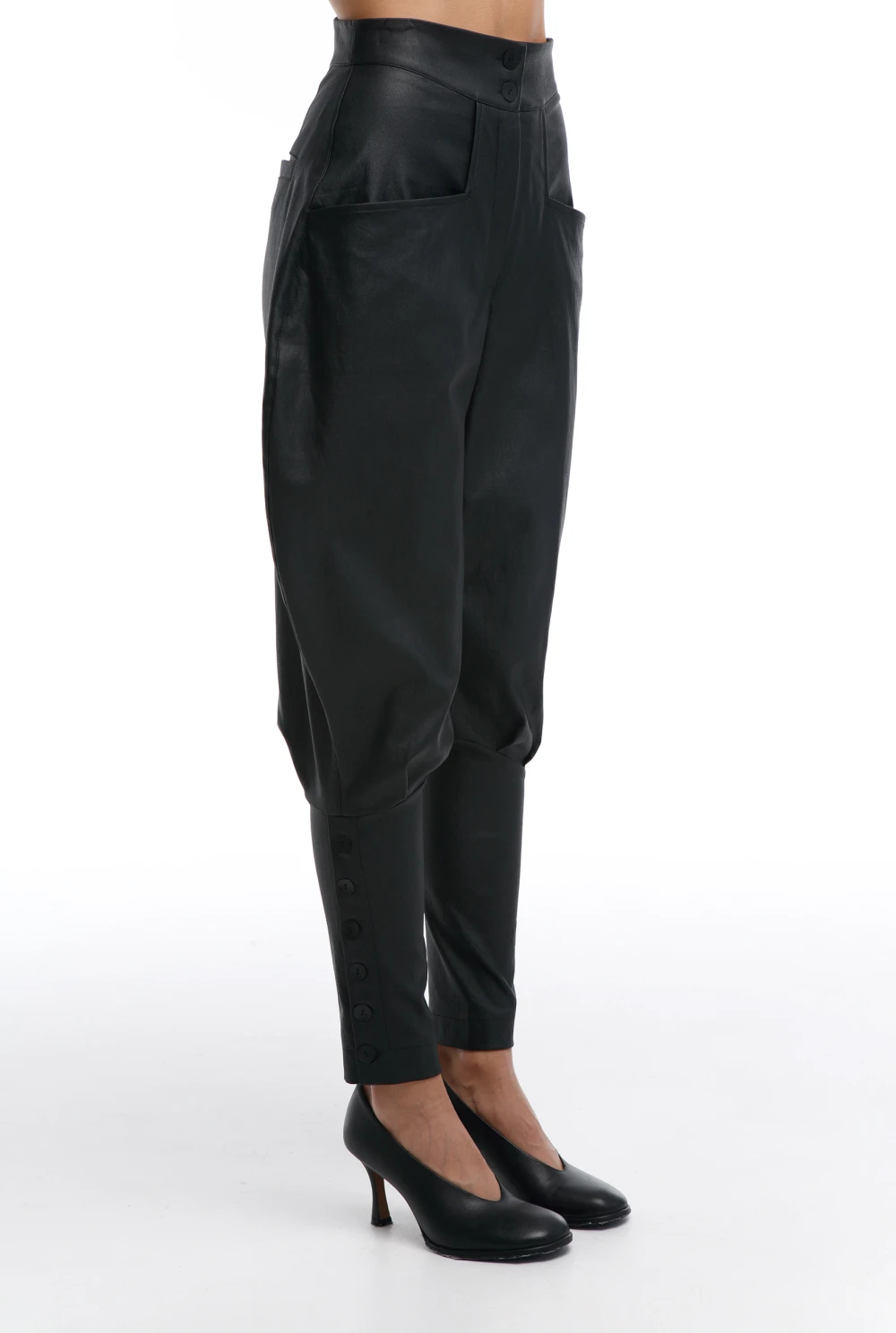 Брюки Nepman (Цвет Чёрный, Размер 44/S, Состав 6% Шерсть,2% Эластан,15% Ацетат,20% Полиэстер,57% Вискоза)