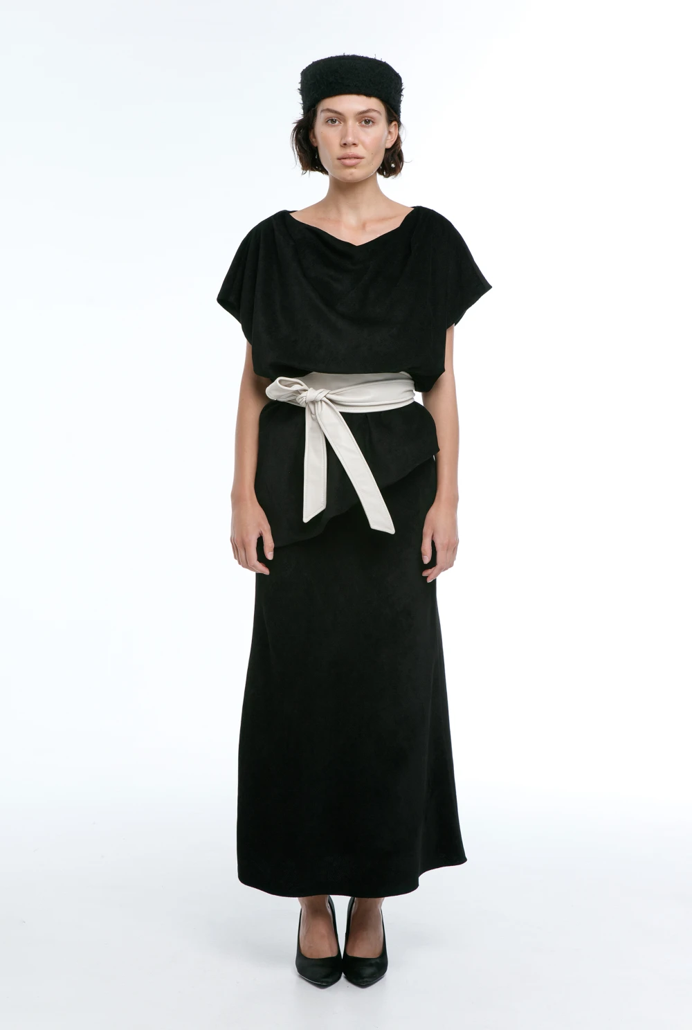 Юбка Moscow (Цвет Чёрный, Размер 44/S, Состав 74% Вискоза, 26% Полиэстер)