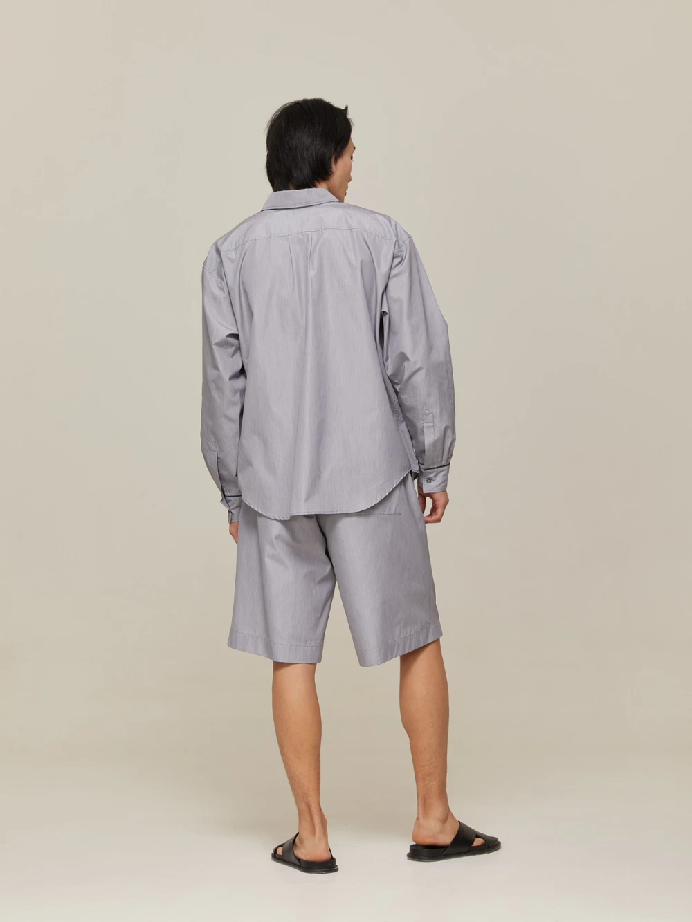 Пижама мужская Aries (Цвет Стальной, Размер L, Состав 100% хлопок)