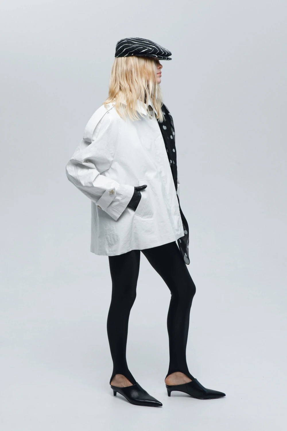 Тренч P ( Цвет Молочный )