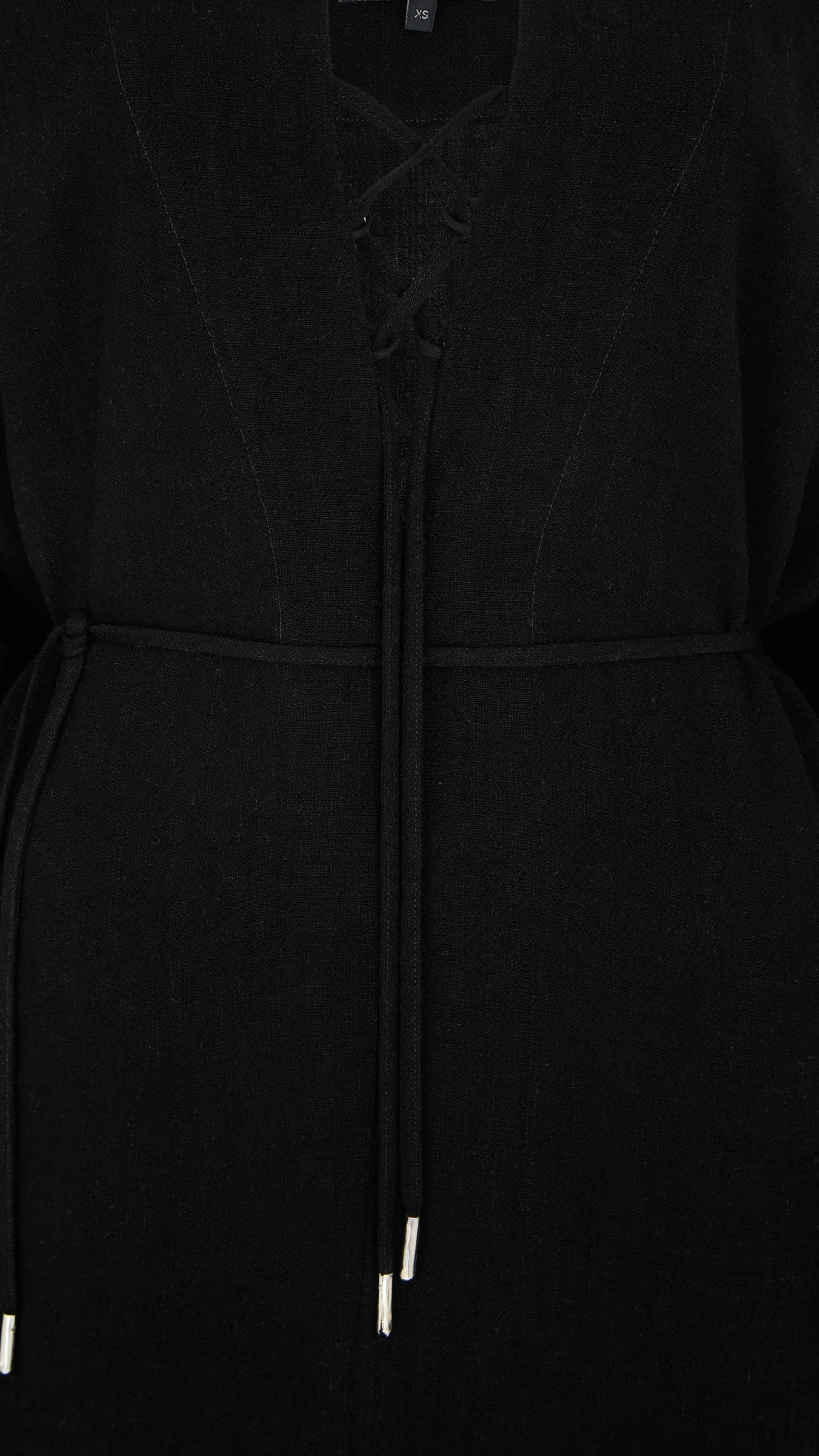 Платье Summer (Цвет Чёрный, Размер S-M, Состав 70% вискоза, 30% лён)