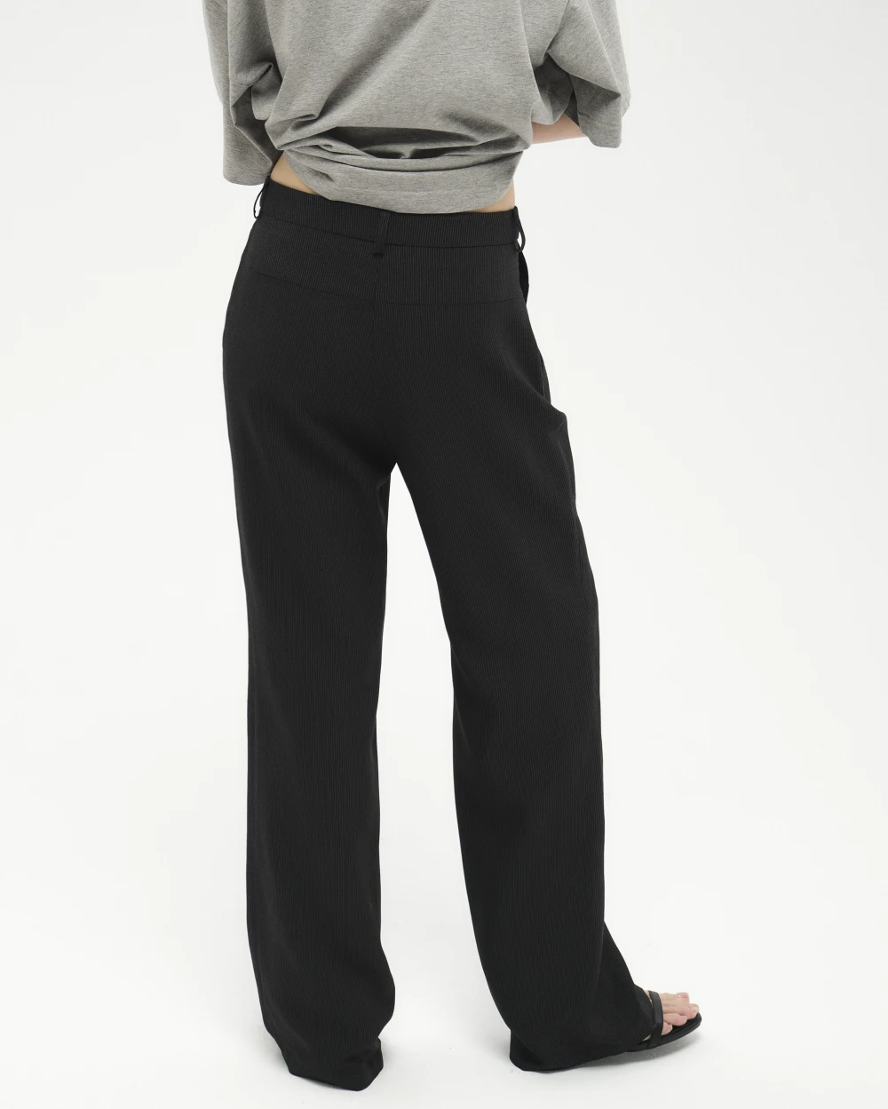 Брюки Nesta (Цвет Чёрный в полоску, Размер 50/XL)