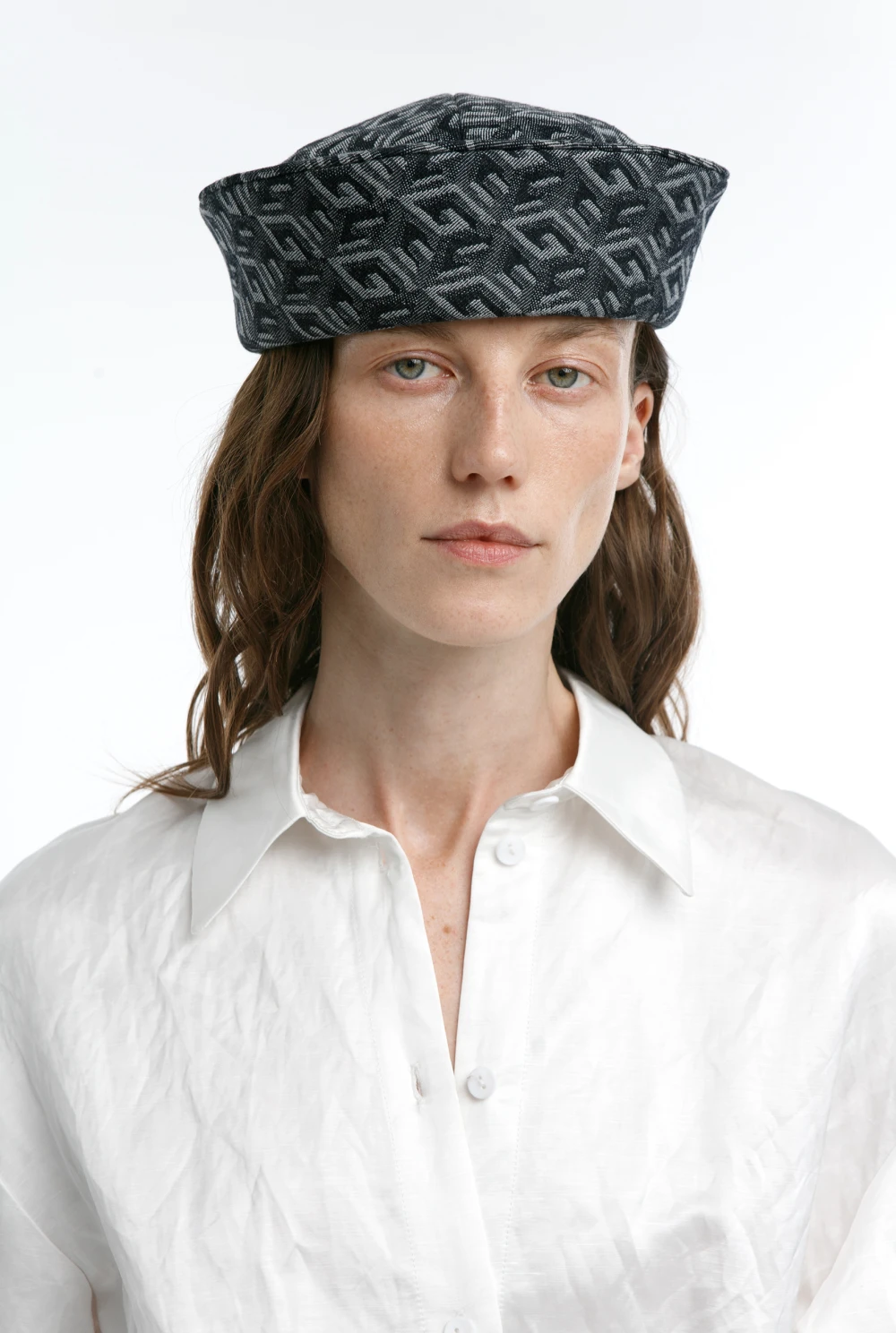 Рубашка Sash (Цвет Белый, Размер 44/S, Состав 54% вискоза, 46% лён)