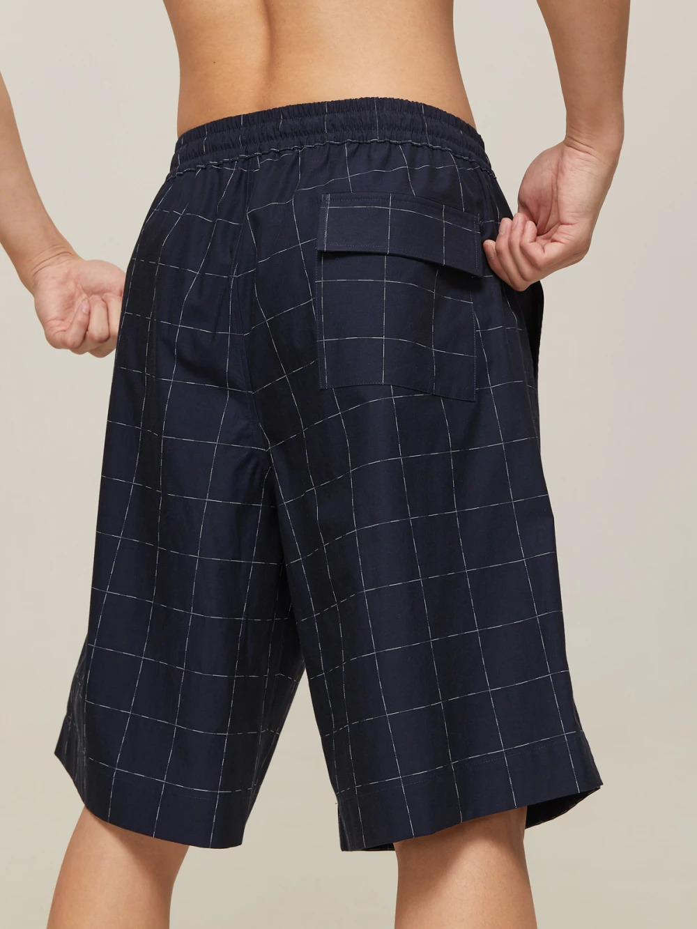 Пижама мужская Aries (Цвет Чернильный в клетку, Размер M, Состав 100% хлопок)