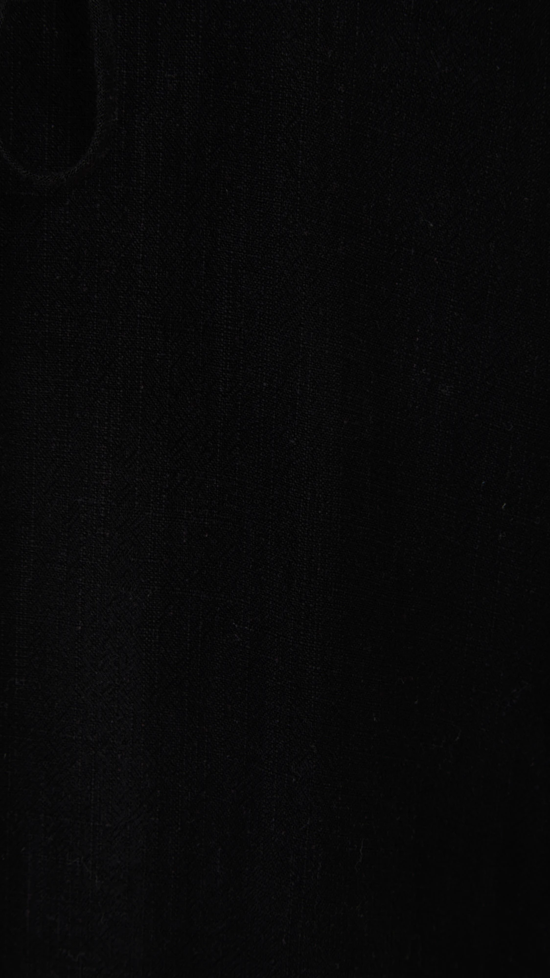 Накидка Linen ( Цвет Чёрный )