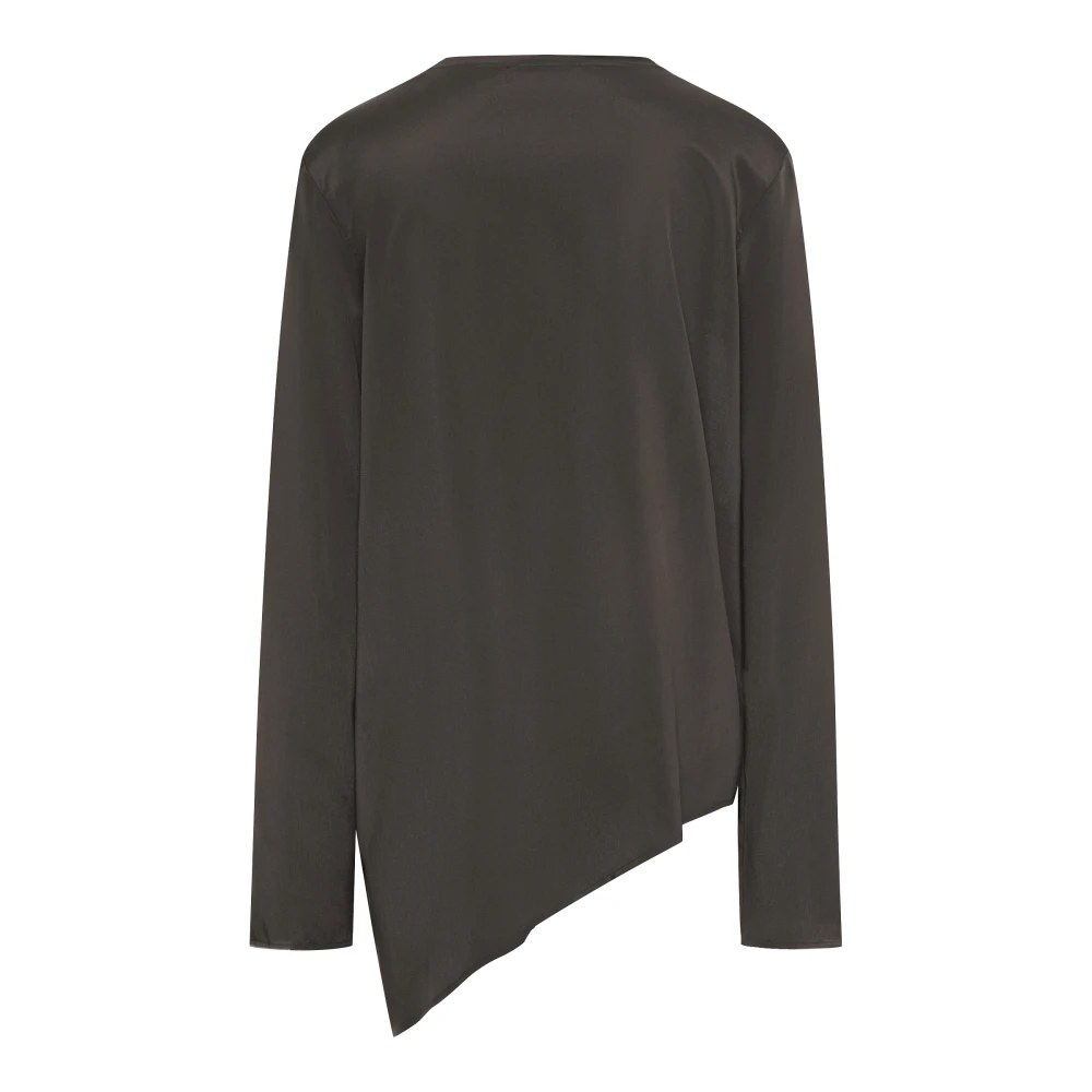 Блузка Top manager ( Цвет Тёмно-серый )