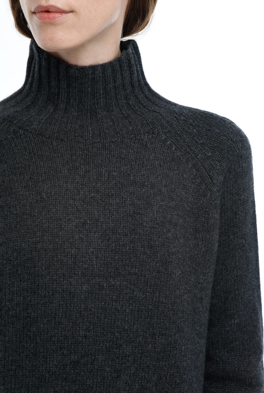 Свитер Back To Basic ( Цвет Тёмно-серый )