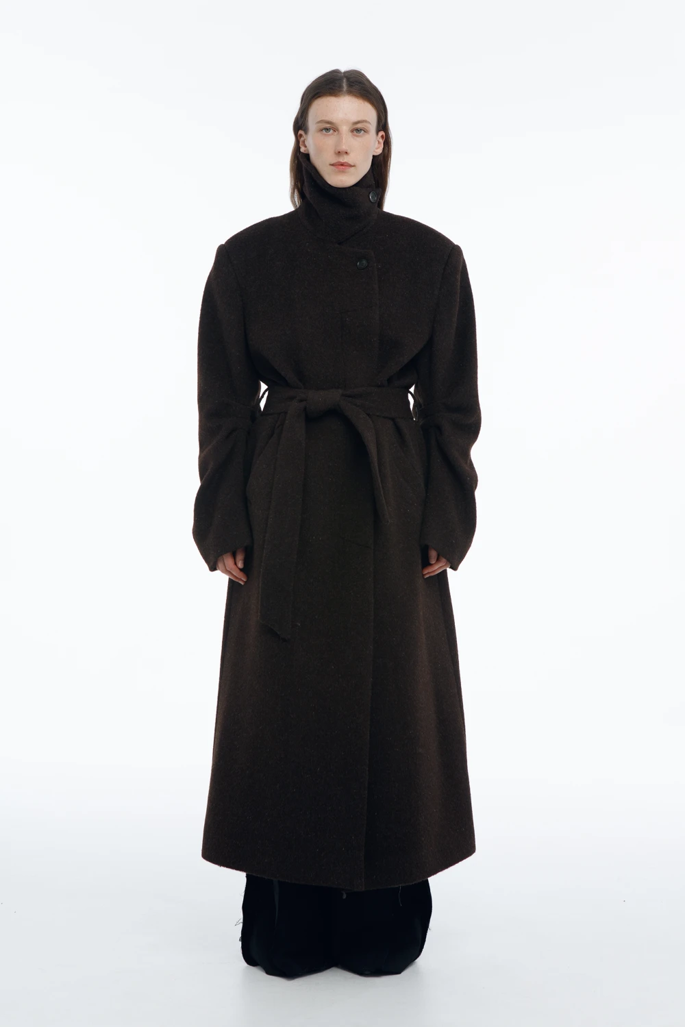 Пальто Trust  ( Цвет Горький шоколад )