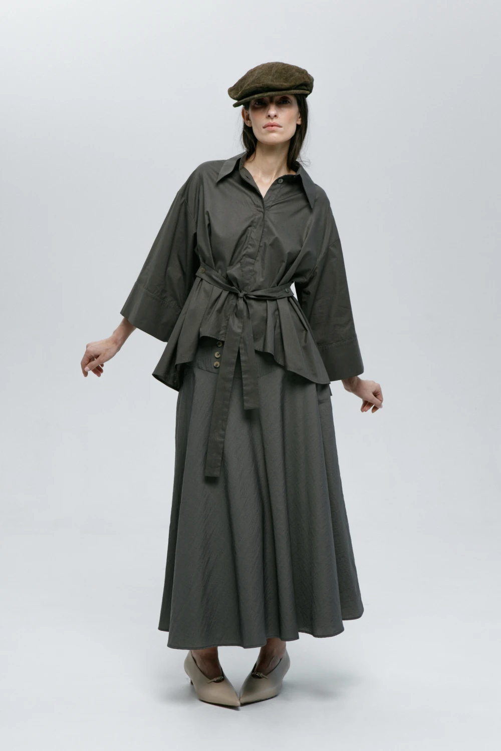 Блузка Kalina ( Цвет Серая умбра )