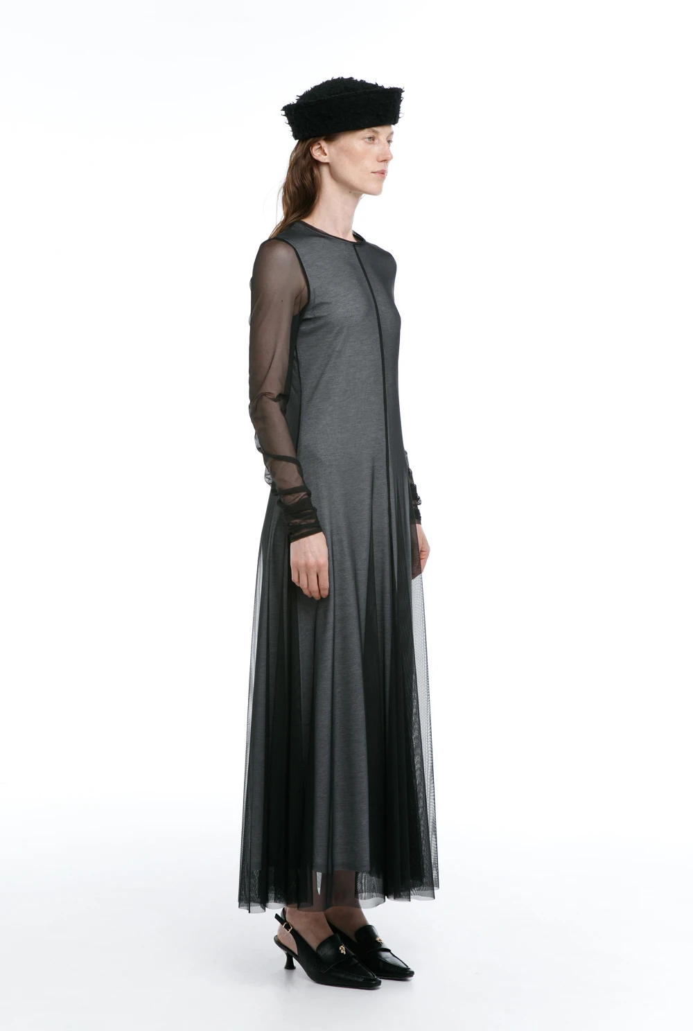 Платье Regal (Цвет Серый, Размер 44/S, Состав 100% Вискоза)