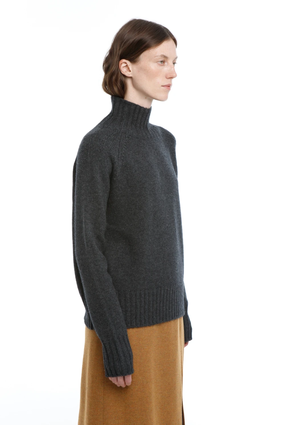 Свитер Back To Basic ( Цвет Тёмно-серый )