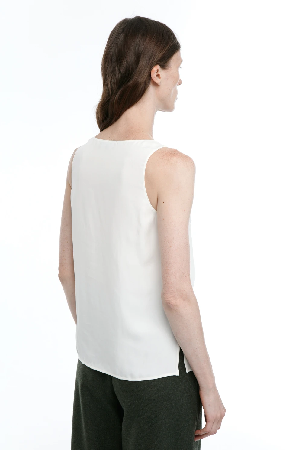 Топ Classic (Цвет Молочный, Размер 44/S, Состав 55% купро, 45% вискоза)