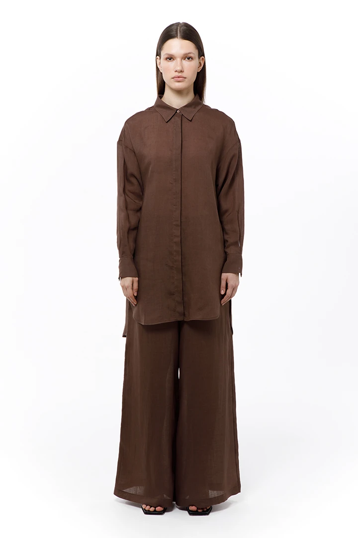 Костюм EVGENIE ( Цвет Коричневый )